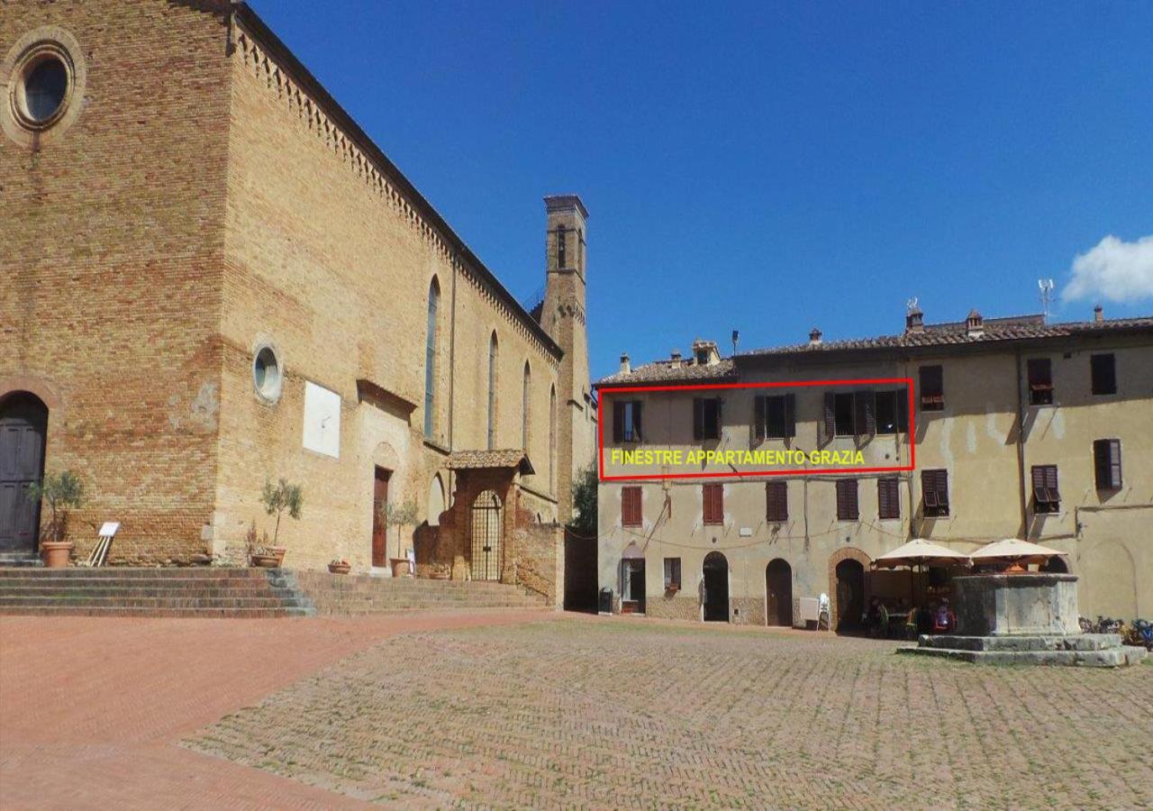 Caratteristico Appartamento Grazia Centro Storico San Gimignano Exterior photo